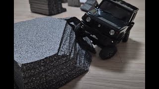 KYOSHO MINIZ 4X4 JIMNY TEST DRIVE 6 [upl. by Holey]