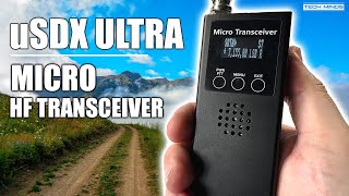 uSDX Ultra  5 Watt Portable  HandHeld Micro HF Transceiver [upl. by Esinrahc193]