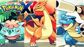 Pokemon X und Y  Mega Glurak MegaTurtok MegaBisaflor Neues Pokemon PokeBank [upl. by Daahsar]