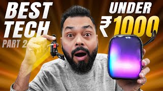 5 Crazy Tech Gadgets You Must Buy ⚡ Under Rs1000  Part 2 [upl. by Brynne988]