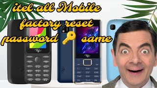 itel all Mobile factory reset password same 💥 viralvideo itel factoryreset Mukeshyt00 [upl. by Jac]