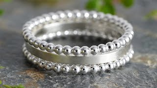 Enlarge the Ring Size by Adding More Materials Ring Making No20 [upl. by Aerol]