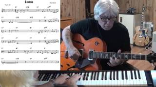 Simone  Jazz guitar amp piano cover  Frank Foster [upl. by Ilac]