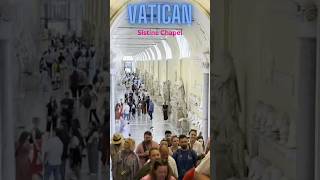 VATICAN CITY  12 of 25 countries Tour  Vatican Sistine Chapel [upl. by Serra]