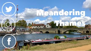 66 Narrowboat Vlog  Meandering Thames [upl. by Pantheas]