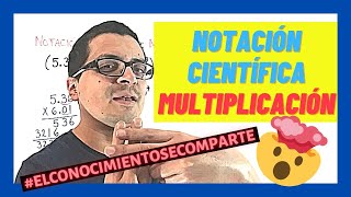 ✨NOTACIÓN CIENTÍFICA Multiplicación con EXPONENTES POSITIVOS Y NEGATIVOS  Ejercicios Resueltos ✨ [upl. by Barra]