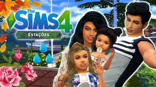 🌈☀️Nova Serie  The Sims 4  As 4 Estações ☔⛄ Emprego de Jardinagem 02 [upl. by Rattan]