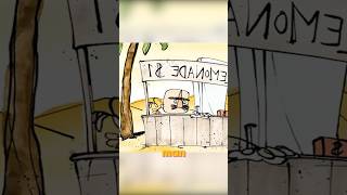 A shady boss pretending to sell drinksanimation recap funny cartoon shorts [upl. by Sev]