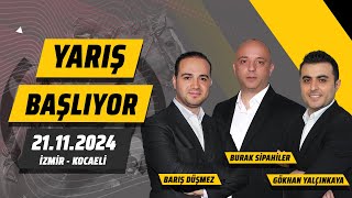 Yarış Başlıyor  21 Kasım 2024 İzmir ve Kocaeli At Yarışı Tahminleri [upl. by Chimene]