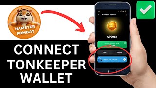 How To Connect Hamster Kombat To Tonkeeper Wallet Step By Step [upl. by Gillmore]