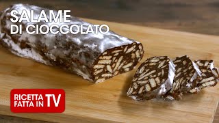 Ricetta facile del SALAME DI CIOCCOLATO di Benedetta Rossi  Ricetta TV Fatto in Casa per Voi [upl. by Llenrap111]