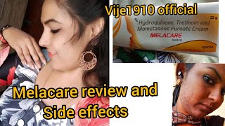 Melacare benifitsside effects skincare skinwhiteningcream skinbeautytips beautytipsintamil [upl. by Haelam]