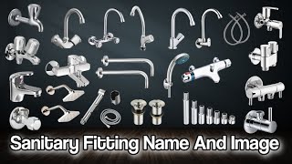 sanitary fitting name and image  Bathroom fitting name and image  all water faucet name and image [upl. by Good]