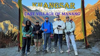 How we reach Khangsar Manang Ep1 [upl. by Adniram624]