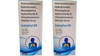 Indophyl DX Syrup Dextromethorphan Hydrobromide Phenylephrine Hydrochloride Chlorpheniramine Maleate [upl. by Nelleus]