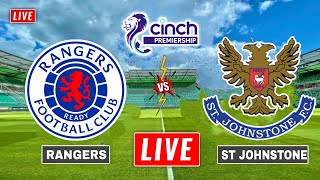 Rangers vs St Johnstone Live Streaming  Scottish Premiership  St Johnstone vs Rangers Live Stream [upl. by Lah]