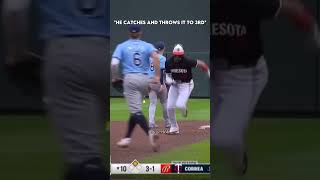 Jose Siri makes an AMAZING play🥶🥶RedBirdPost Cre8R shorts [upl. by Saree425]