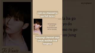 SEVENTEEN SUPER Easy Lyrics shorts shortvideo short shortsvideo shortsfeed shortsviral fyp [upl. by Midge499]