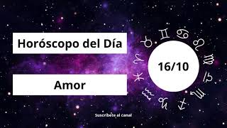 Horóscopo del día de hoy  16 de octubre de 2024 🌟🔮 AMOR [upl. by Adelice]