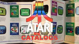 Viewing Atari 2600 Classic Game Catalogs from the early 80s [upl. by Millie]