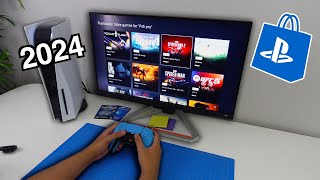 This is What the PS Store looks like on PS5 Pro Launch Day 2024 [upl. by Fernando]