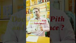 Doctrine of Pith and Substances  Constitution Law Series  Anuj Chauhan [upl. by Haelhsa]