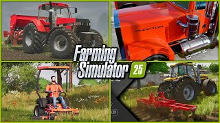 Farm Sim News  FIRST News Vid of FS25 New Mods amp Important Info [upl. by Nitsirk561]