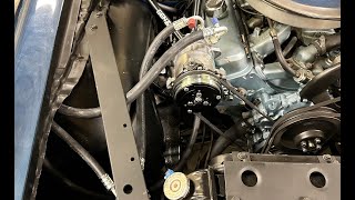 Installing Vintage Air AC in 2nd Gen F body  Part 2  engine compartment [upl. by Gentille]