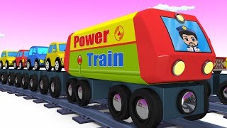 Trains for kids Choo Choo Train  Kids Videos for Kids  Trains Toy Factory Cartoon Train [upl. by Modie]