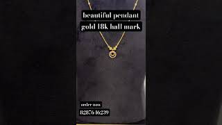 Gold pendant trending goldjewelry goldjewellery diamond jewellery goldaccessories gold [upl. by Meade]