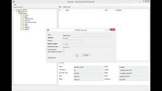 Export ClientMatter data from OpenText eDOCS [upl. by Michelle256]