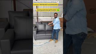 2seater sofa starting 15000 only shorts ytshorts hyderabad [upl. by Akcebar]