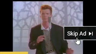 RickRolled by an Ad [upl. by Anaiuq]