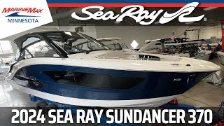 2024 Sea Ray Sundancer 370  MarineMax Rogers [upl. by Oileve]