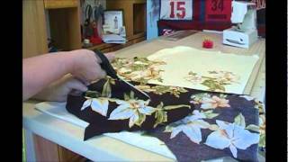 How To Make Carolyns Couture for HouseworkPart 3Embellishing Top [upl. by Bartlet]