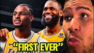 S3F Reacts To Lakers VS Timberwolves Opening Night Lebron And Bronny First Game Together [upl. by Bautista]