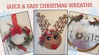 Easy Christmas Wreaths [upl. by Laverne]