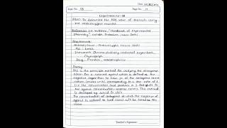 to determine the PA2 Value of prazosin using rat anococcygeus musclespharmacology2practicalpharma [upl. by Nnaylloh266]