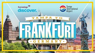 Tampa to Frankfurt Germany Inaugural Flight with Eurowings Discover [upl. by Rosenkrantz]