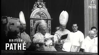 Popes Easter Blessing 1962 [upl. by Alexine295]