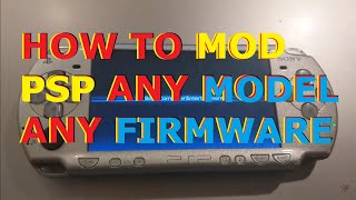 How to Mod PSP CFW ALL MODELS [upl. by Khudari]