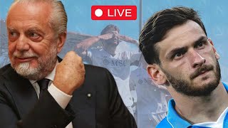 Vittoria di rigore a Empoli Conte e il rinnovo di Kvaratskhelia 🔴 CN24 Live [upl. by Kapor]