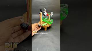 diy kreatif membuat gelembung balon otomatis bertenaga batre diy idecreative toys tutorial unik [upl. by Yrahk981]