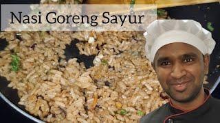 Nasi Goreng Sayur I Vegetarian Fried Rice [upl. by Anrat]