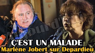 🔆 Gérard Depardieu doit être considéré comme quotun maladequot Marlène Jobert sort du silence [upl. by Gleich]