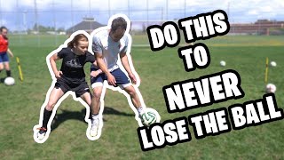 How To Be MORE AGGRESSIVE In Soccer or Football  Soccer Drills For Kids  How To Use Your Body [upl. by Zoie]