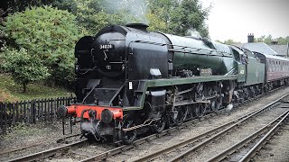 HD NYMR Steam Gala at Grosmont 29092024 [upl. by Essie]