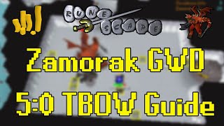 Old School RuneScape  Zamorak GWD 50 Ranged Solo Guide [upl. by Ecirtemed]