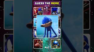 Guess The Meme Song  Sonic the Hedgehog 3 Meme Songs  Shin Sonic Memes meme sonic shorts [upl. by Baptist396]