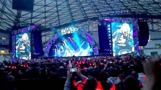 ACDC with Axl Rose live in Marseille  Shoot To Thrill  1352016 [upl. by Shannan]